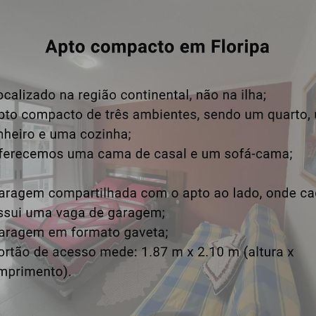 Apto Compacto Em Floripa-Continente Флорианополис Экстерьер фото