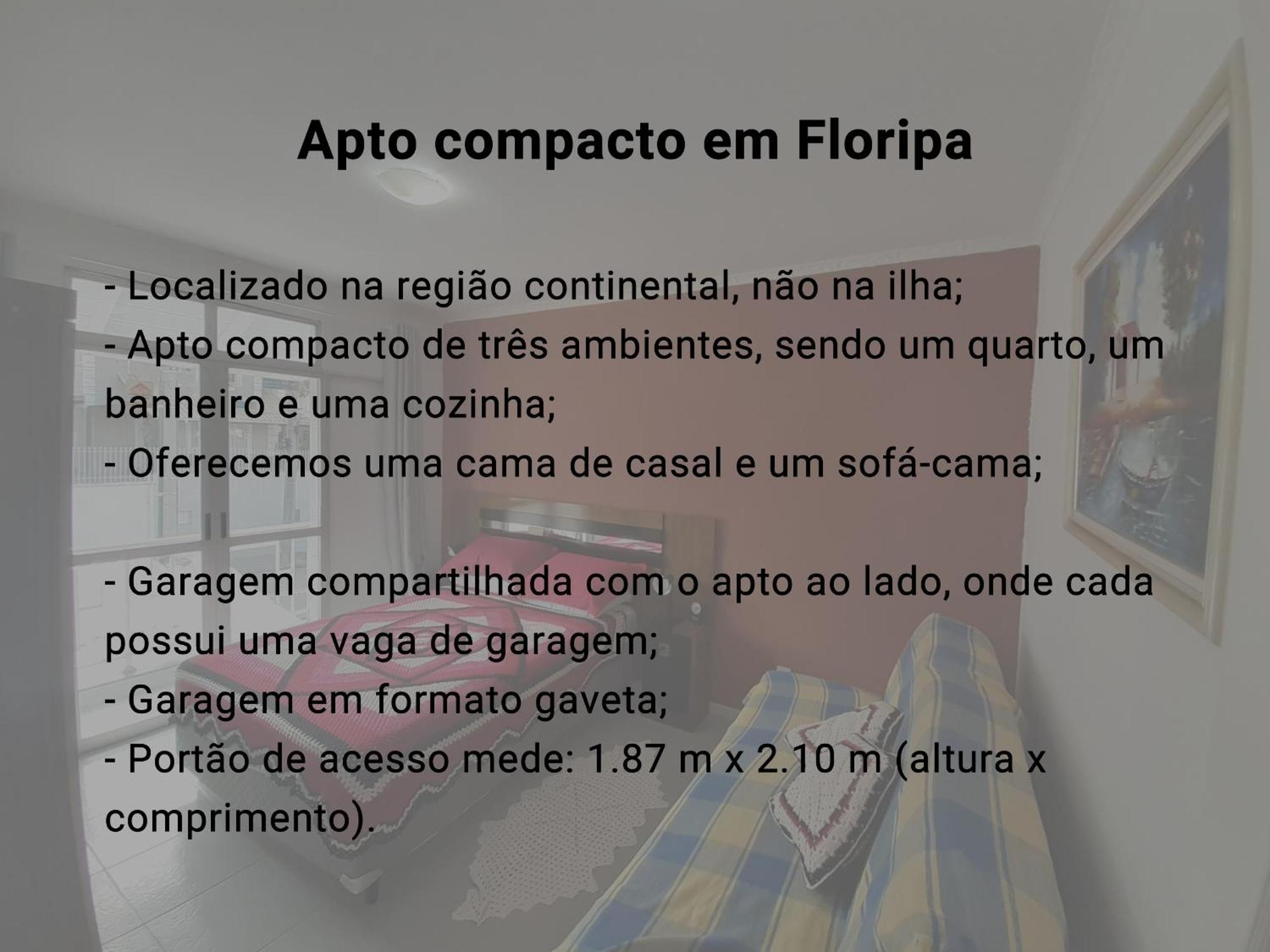Apto Compacto Em Floripa-Continente Флорианополис Экстерьер фото